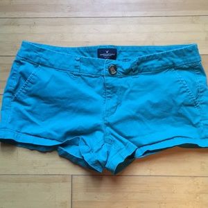 Teal American Eagle shorts